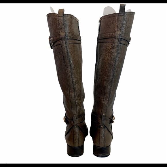 Tory Burch Teresa Leather riding Boots Size 6.5 - Picture 4 of 11